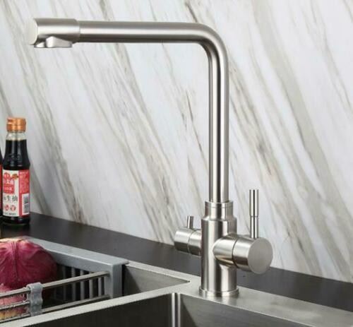 Stainless Steel 3 Way Kitchen Faucet