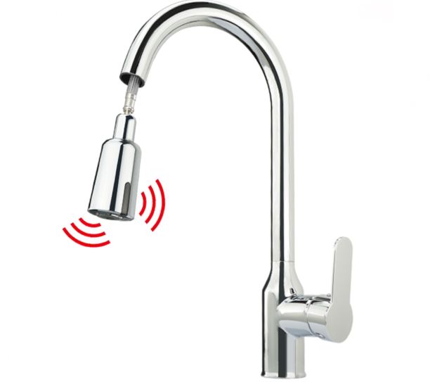Pull Down Automatic Infrared Sensor Touch Faucet