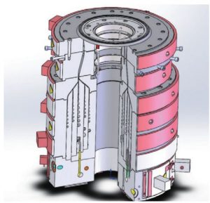 3 až 11vrstvý koextruzní vyfukovací stroj s vysokou bariérou