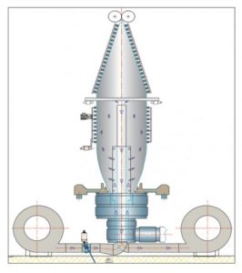 Vnitřní bublinový chladicí systém IBC
