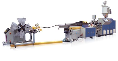 PA-PP-PE Small diameter Single Wall Corrugated Pipe Extrusion Line