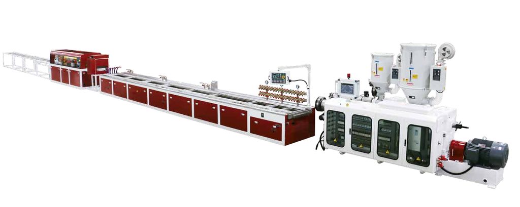 PE Marine Pedal Profile Extrusion Line