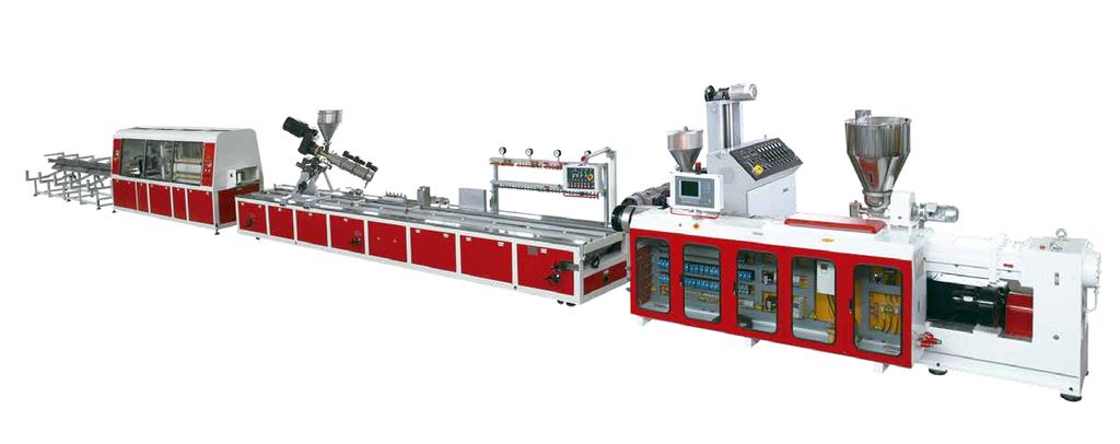 PVC High Speed Profile Extrusion Line