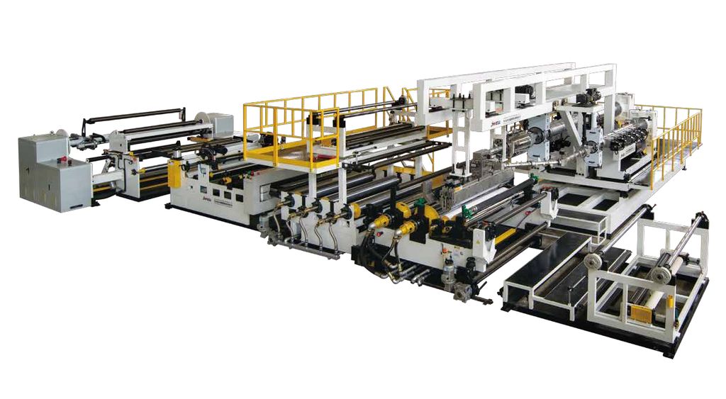 Високо-низькотемпературна лінія коекструзії високоеластичної плівки TPU