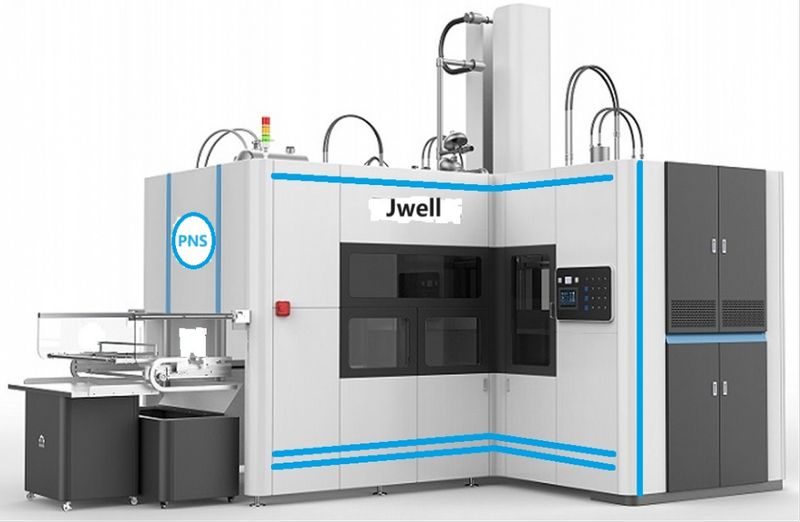 Термопластична комбінована машина для формування – промислові вироби, упаковочні коробки