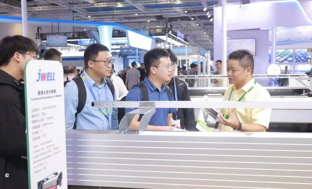 Jwell Chemical Fiber makes a splendid appearance at Shanghai ITMA 2024