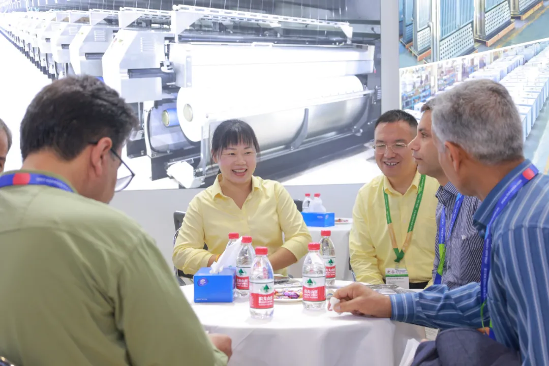 Jwell Chemical Fiber makes a splendid appearance at Shanghai ITMA 2024