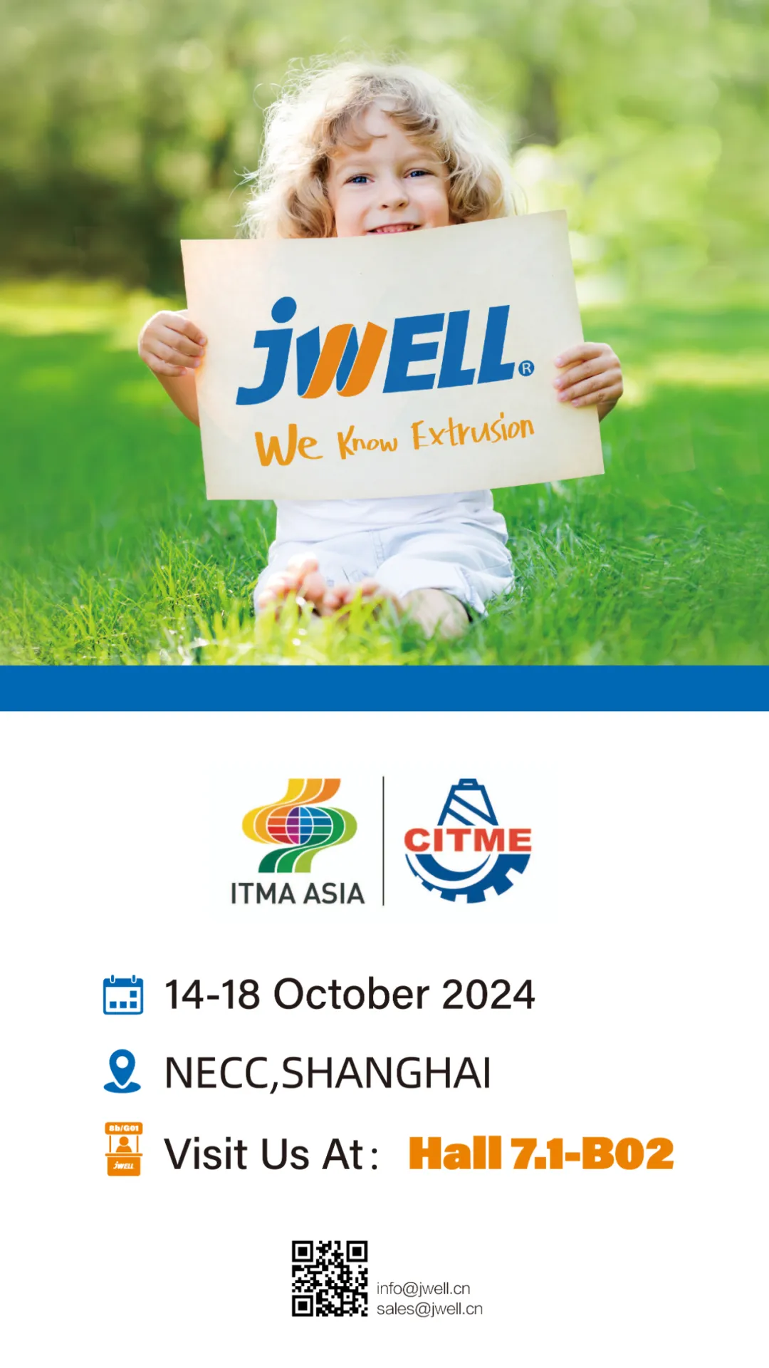 Jwell Chemical Fiber makes a splendid appearance at Shanghai ITMA 2024