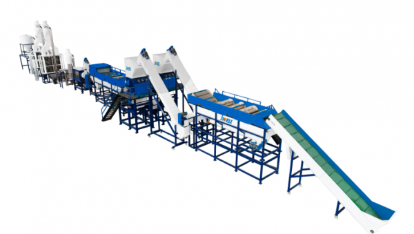 Výrobní linka na praní a recyklaci4