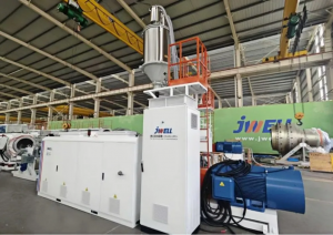 Línea de producción de tubos de pared maciza HDPE630 serie JWJ