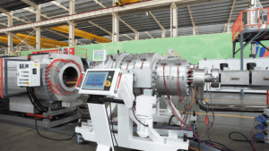 Линия по производству цельнотянутых труб HDPE630 серии JWJ: высокая эффективность, энергосбережение, отличное качество 2 Линия по производству цельнотянутых труб HDPE630 серии JWJ