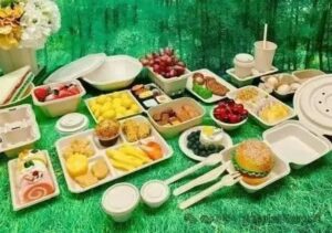 Peralatan pengemasan cetakan pulp - Jalur produksi tas makanan sepenuhnya otomatis