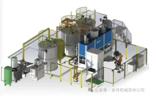 Peralatan pengemasan cetakan pulp - Jalur produksi tas makanan sepenuhnya otomatis