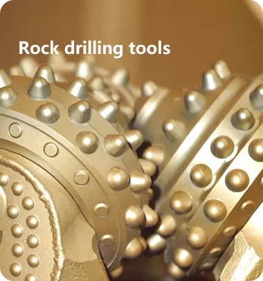 Rock drilling tools