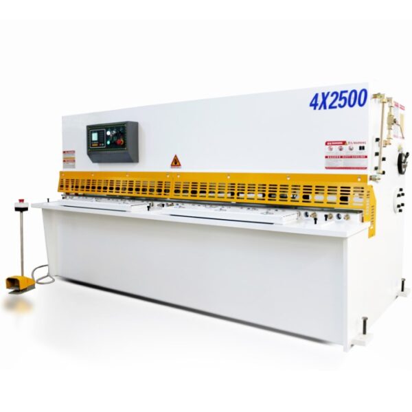 qc12k 4x2500 cnc 液压钣金剪板机与 e21s 3