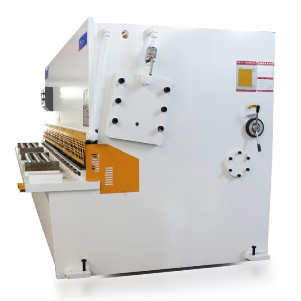 qc12k 16x3200 hydraulic swing beam cutting machine with e21s 1