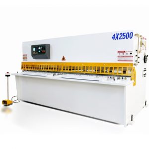qc12k 4x2500 cnc آلة قص الصفائح المعدنية الهيدروليكية مع e21s 3 1