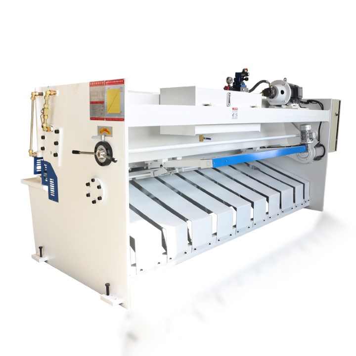 9 qc12k 4x3200 cnc hydraulic swing beam shearing machine with e21s 5