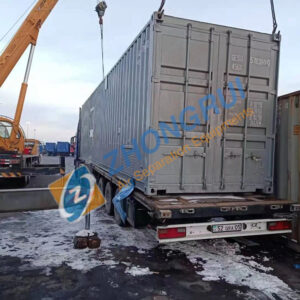shipment of gas cylinders